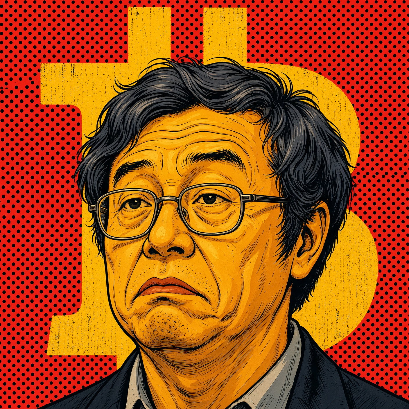 Satoshi portrait art